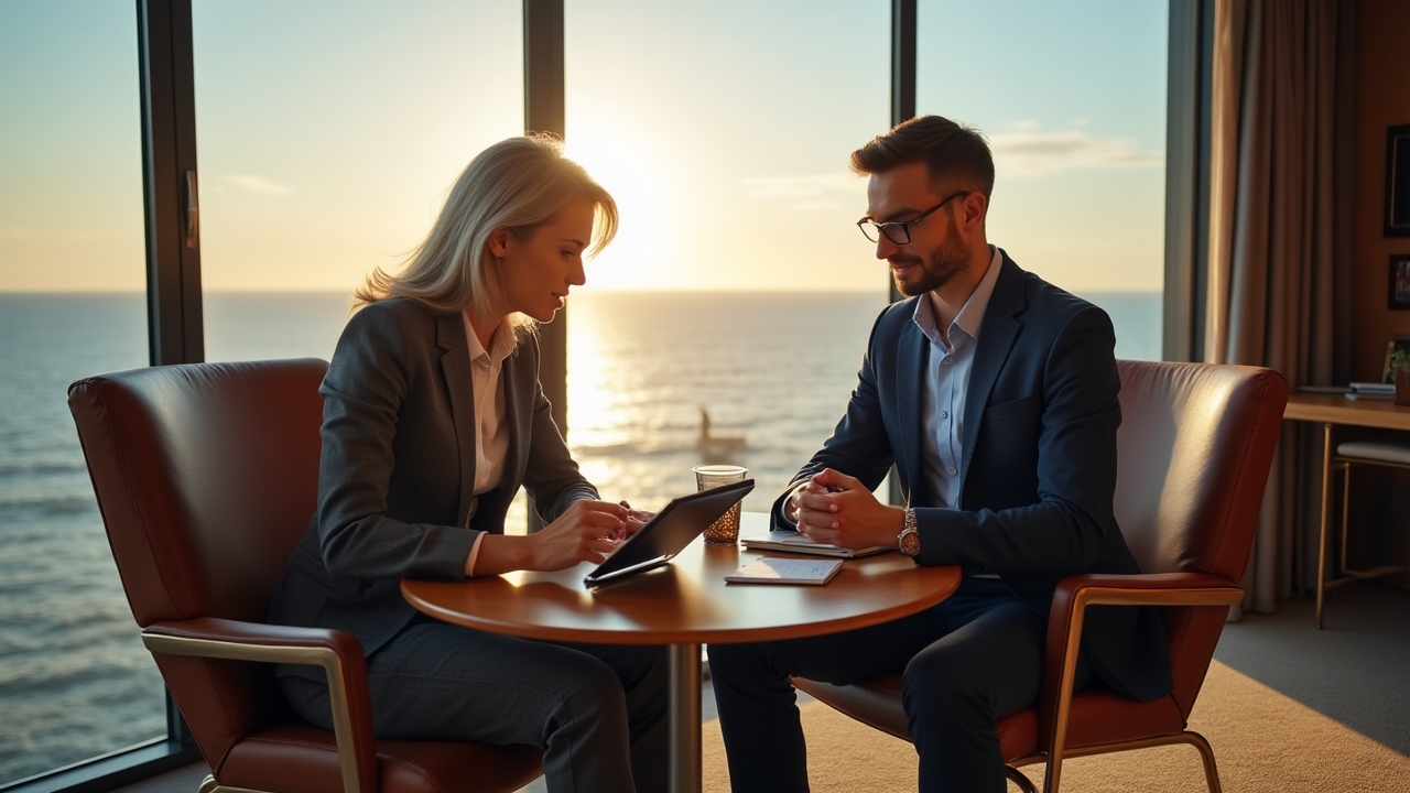 Executive advisory session in progress